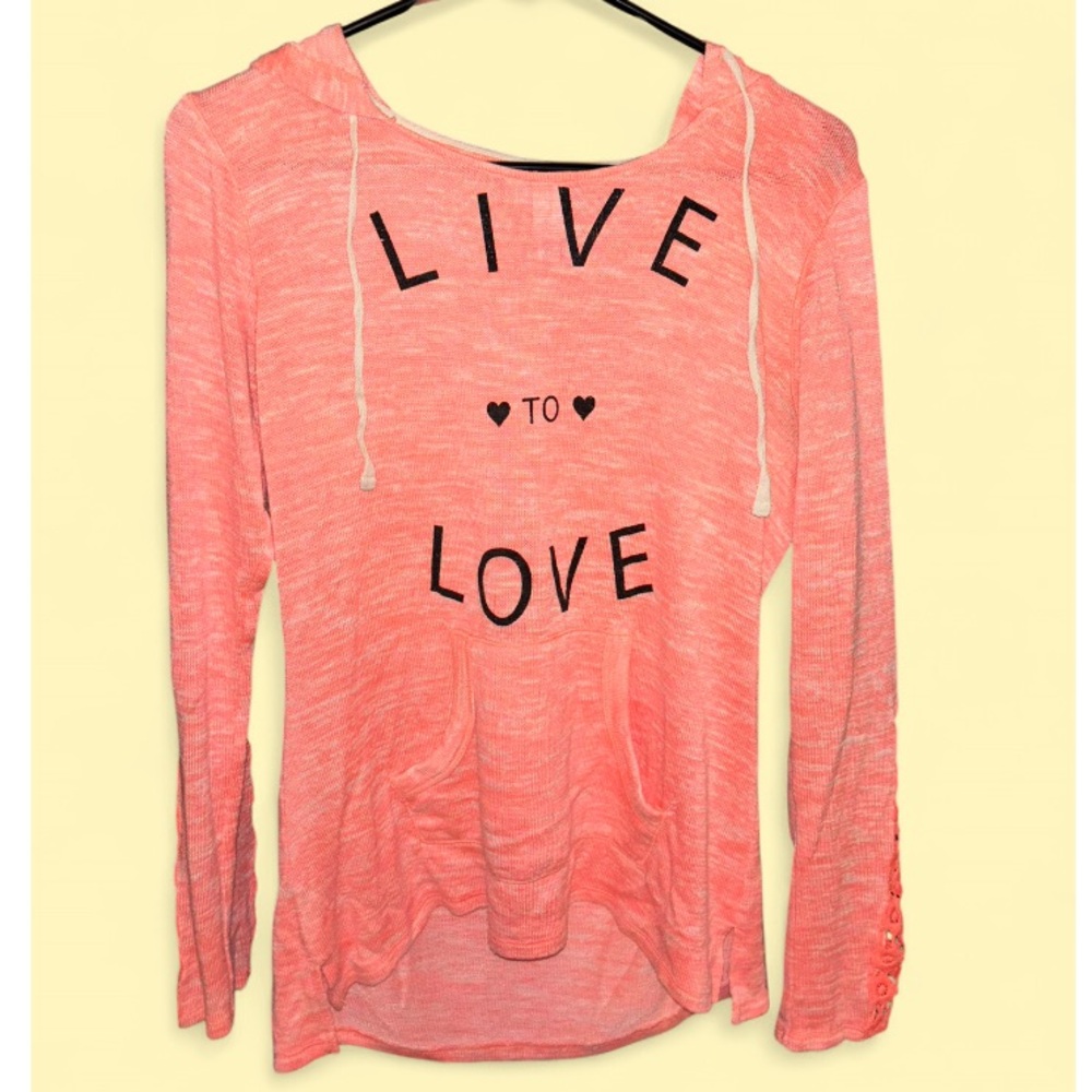 NOBO Pink 'Live to Love' Sweater
